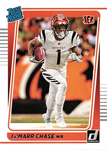 2021 Panini Donruss #262 Ja’Marr Chase Rookie Card – Rated Rookie