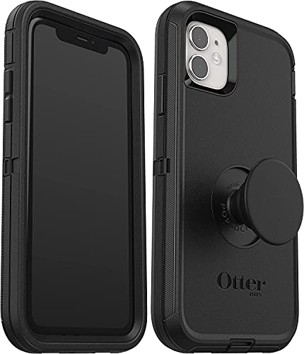 OtterBox + Pop Defender Series Case for iPhone 11 (NOT Pro/Pro Max) Non-Retail Packaging – Black