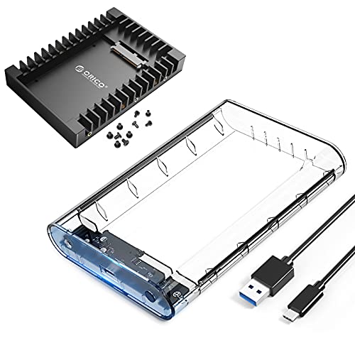 ORICO 2.5 to 3.5 Drive Adapter and 3.5inch External Hard Drive Enclosure
