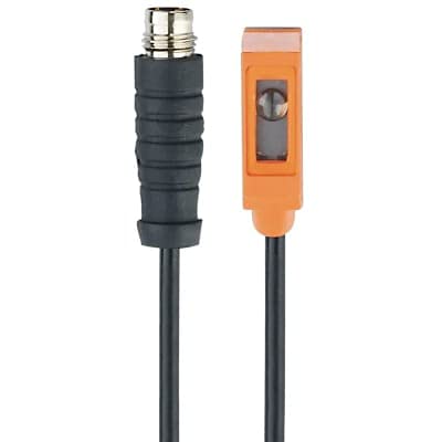 O8S201, Photoelectric Sensor, Thru-Beam Transmitter, 3m Range, 2wire DC, 0.3m Cable M8