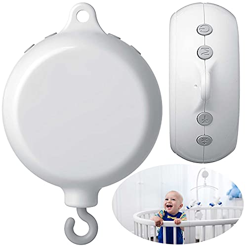 Mobile Baby Music Box Crib Mobile Box with Music Mobile Musical Replacement Nursery Mobile Motor Rotating Baby Crib Mobile Music Box Thirty-Five Lullabies Battery Operated