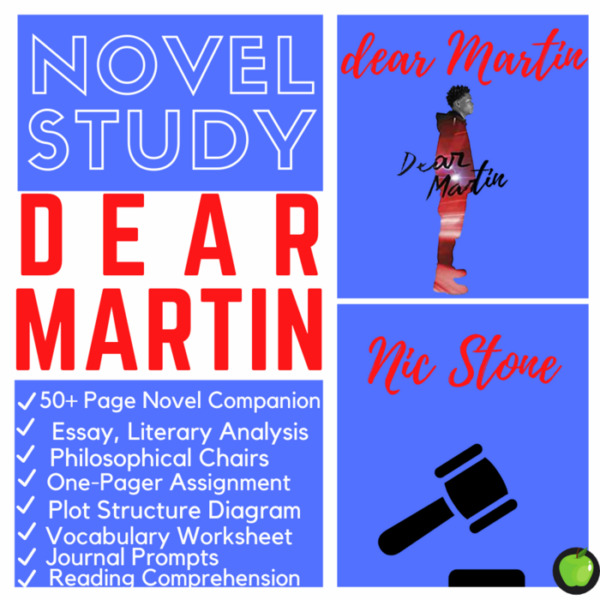 Novel Study for Dear Justyce by Nic Stone