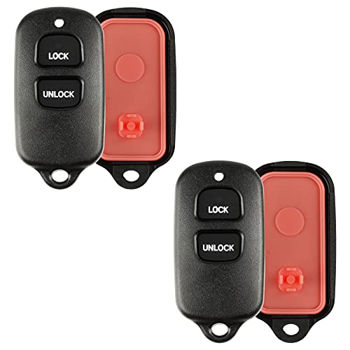 2x Remote Key Fob Shell Case Replacement for Toyota Scion (BAB237131-056)