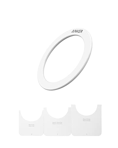 Anker Magnetic Metal Ring, 310 Magnetic Ring, Only Compatible with iPhone 13 / iPhone 13 Pro / 13 Pro Max/iPhone 13 Mini/iPhone 12 / iPhone 12 Pro/iPhone 12 Pro Max/iPhone 12 Mini