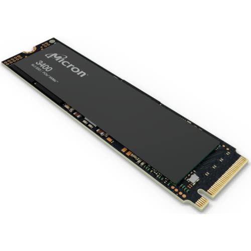 Micron 3400 512 GB Solid State Drive – M.2 2280 Internal – PCI Express NVMe (PCI Express NVMe 4.0), 0.9″x3.1″