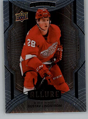 2020-21 Upper Deck Allure #116 Gustav Lindstrom RC Rookie Card Detroit Red Wings Official NHL Hockey Card in Raw (NM or Better) Condition