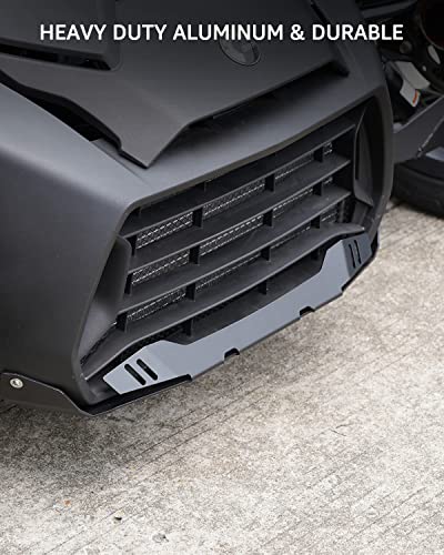 Ryker Aluminum Radiator Protector Plate for Can Am Ryker All Models Accessories,A & UTV PRO Front Bump Lip Lower Protector Skid Plate,Black Replace OEM # 219400999 | The Storepaperoomates Retail Market - Fast Affordable Shopping