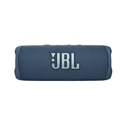 JBL Flip 6 – Portable Bluetooth Speaker, powerful sound and deep bass, IPX7 waterproof, 12 hours of playtime, JBL PartyBoost for multiple speaker pairing for home, outdoor and travel (Blue)