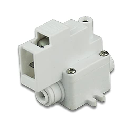 Man-hj Distilled Water High Pressure Switch 1/4″ Push-in for RO System Boosting System for Sink