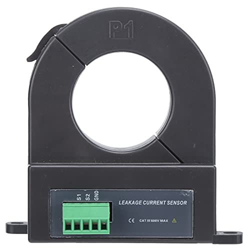 Agatige DC Current Transformer, High Accuracy Leakage Current Sensor Open Close Current Measuring Tool for Outdoor Home