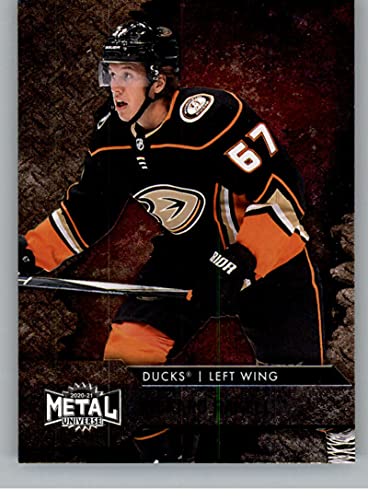 2020-21 Skybox Metal Universe #67 Rickard Rakell Anaheim Ducks Official NHL Hockey Trading Card in Raw (NM or Better) Condition