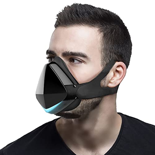 Belovedone Personal Wearable Air Purifiers Smart Electric Respirator Reusable Portable Rechargeable Purifier for Men Women (Deluxe Plus, Black)