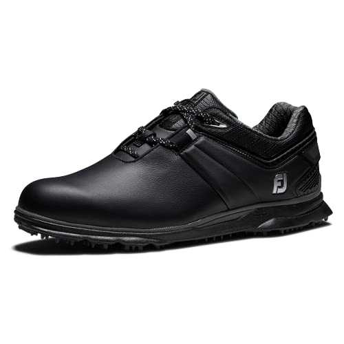 FootJoy Men’s Pro|sl Carbon Golf Shoe, Black/Black, 13 Wide