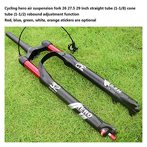 Bicycle Fork Mountain Bike Suspension Air Fork Damping Rebound Front Fork Mountain Bike Accessories (Color : Dark Khaki) | The Storepaperoomates Retail Market - Fast Affordable Shopping