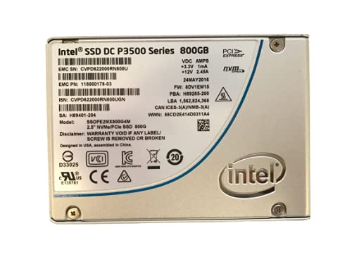 Ebid-Dealz Solid-State Drive 800 GB Intel DC P3500 Series PCI Express 3.0 X4 (NVME) (SSDPE2MX800G4M)