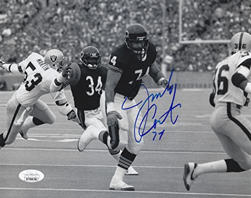 Autographed Jimbo Covert”HOF 20″ 8×10 Chicago Bears Photo JSA