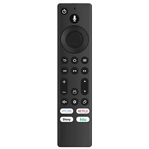 New NS-RCFNA-19 NS-RCFNA-21 Voice Remote Replacement for Insignia Fire TV Edition TV NS-58DF620NA20 NS-55DF710NA21 NS-55DF710NA19 NS-50DF710NA19 NS-50DF711SE21 NS-50DF710NA21 NS-43DF710NA21