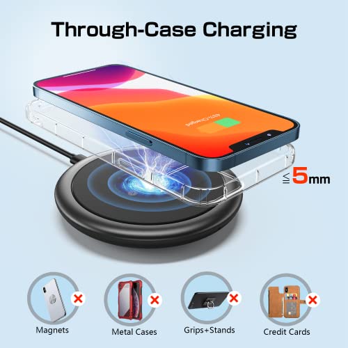 2023 Wireless Charger for Samsung [2 Pack], PELARD 15W Max Fast Wireless Charging Pad for Samsung S23/S22/S21, Charging Pad for iPhone 13/12/11/Series AirPods Pro/AirPods/Galaxy Buds (NO QC Adapter) | The Storepaperoomates Retail Market - Fast Affordable Shopping