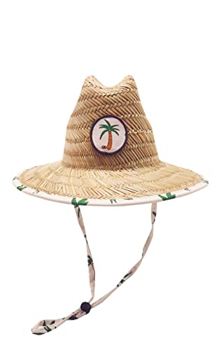 Palm Tree Baby Lifeguard Hat – Beige