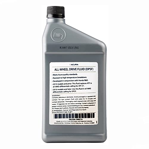 Genuine OEM Dual Pump Fluid Type-II Differential Oil/All Wheel Drive Fluid DPS 1 Quart 08200-9007 082009007 | The Storepaperoomates Retail Market - Fast Affordable Shopping