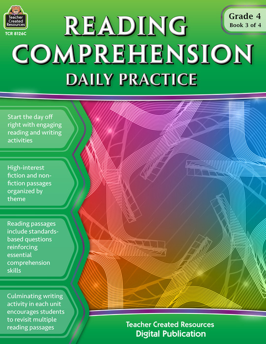 Reading Comprehension Daily Practice – Grade 4 (Book 3) | The Storepaperoomates Retail Market - Fast Affordable Shopping