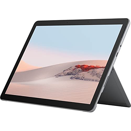 Microsoft Surface Go 2 Tablet – 10.5″ – 8 GB RAM – 128 GB SSD – Platinum – Intel Pentium Gold 4425Y microSDXC Supported – 1920 x 1280 – PixelSense Display – 5 Megapixel Front Camera – 10 Hour Maximum