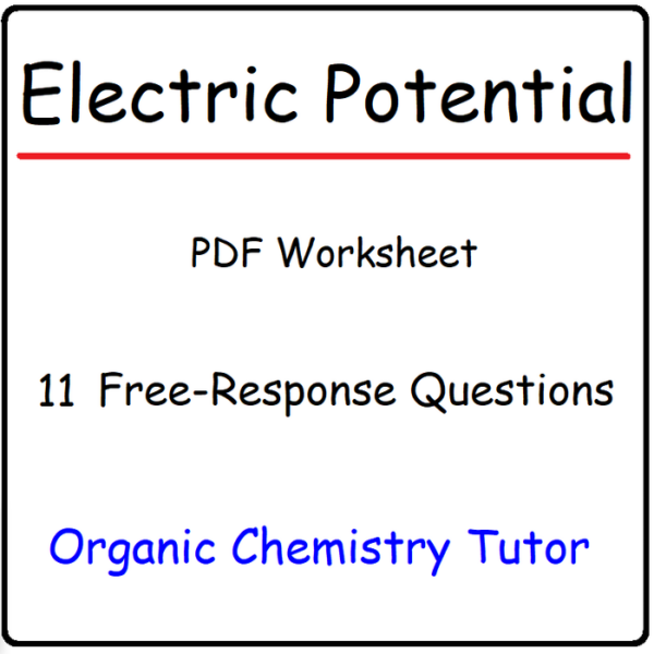 Electric Potential – PDF Worksheet