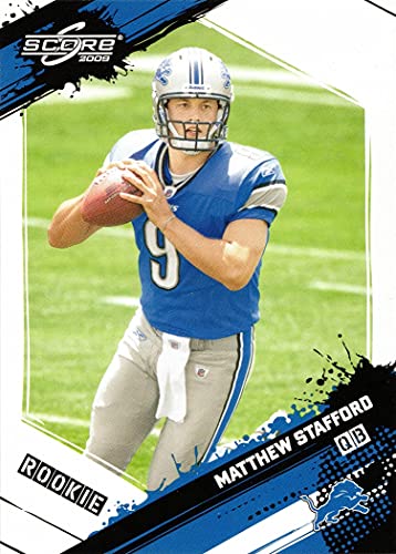 2009 Score Football #371 Matthew Stafford Rookie Card | The Storepaperoomates Retail Market - Fast Affordable Shopping