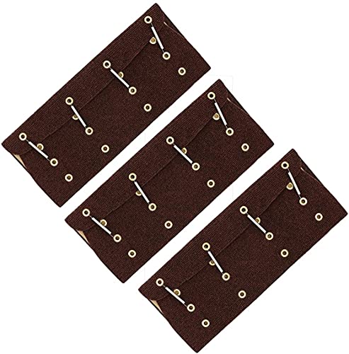 GCD 3 X RV Step Rug Brown Wrap Around 22.5″ Trailer Camper Parts Stair Cover New