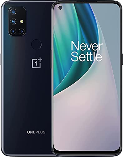 OnePlus Nord N10 5G BE2028 128GB for T-Mobile – Midnight Ice (Renewed)