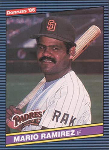 1986 Donruss #568 Mario Ramirez San Diego Padres Official MLB Baseball Trading Card in Raw (EX-MT or Better) Condition