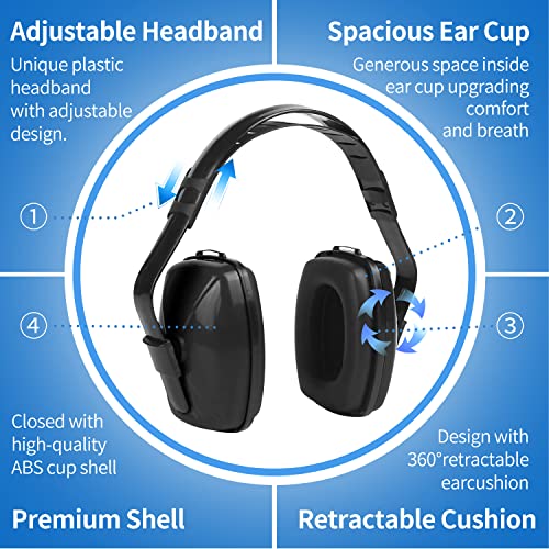 Dison Noise Cancelling Ear Muffs, Nosie Reduction Earmuffs, Suitable Headphones for Hearing Protection (J)… | The Storepaperoomates Retail Market - Fast Affordable Shopping