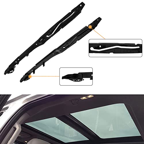 Wztepeng Sunroof Track Guide Rails Repair Kit for 2015-2020 Ford F150 F250 F350 F450 Replace FL3Z-1651071-A FL3Z-1651071-B