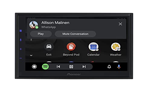 Pioneer DMH-WC5700NEX 6.8″ Car Stereo, Multimedia Receiver with Wireless or Wired Apple CarPlay, Android Auto, Amazon Alexa, Hands-Free Bluetooth, SiriusXM Ready, Capacitive Touchscreen (No CD)