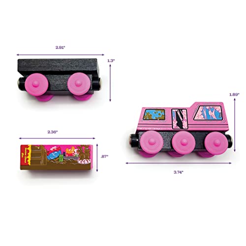 Zany Trains – Sugar Rush Susie – Series 1 – Wooden Train and Cargo Set – Compatible with All Wooden Train Sets | The Storepaperoomates Retail Market - Fast Affordable Shopping