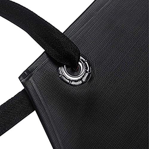 Waterproof Rubber Vinyl Apron Black – 43″Light Duty Aprons – Stay Dry – Industrial Chemical Resistant Plastic, Long Black Bib Apron for Dishwashing Work Butcher Cleaning Fish (Black-1pack) | The Storepaperoomates Retail Market - Fast Affordable Shopping