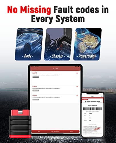Thinkcar OBD2 Scanner Bluetooth, All System Fault Code Reader THINKSAFE for All Cars, Check Engine Light Automotive Diagnostic Scan Tool with 5 Reset Brake/Oil/SAS/ABS Bleed/TPMS for iPhone & Android | The Storepaperoomates Retail Market - Fast Affordable Shopping