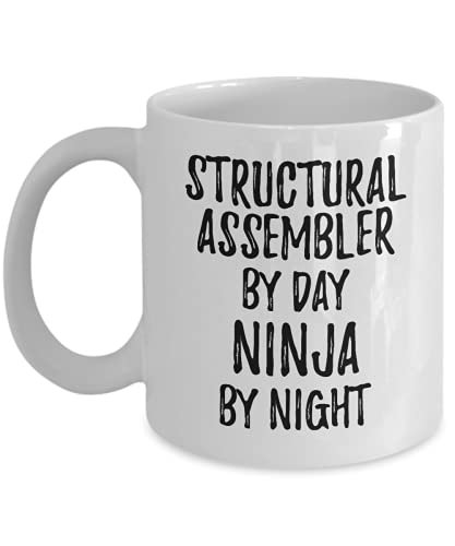 Funny Structural Assembler Mug By Day Ninja By Night Parenting Gift Idea New Parent Gag Coffee Tea Cup 11 oz