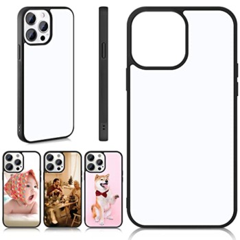 Flutesan 6 Pieces Sublimation Blank Phone Case Blank Printable Phone Case Covers TPU Heat Press Cell Phone Cases Black Edge Cover for DIY Customized Heat Transfer (Compatible with iPhone 13pro max) | The Storepaperoomates Retail Market - Fast Affordable Shopping