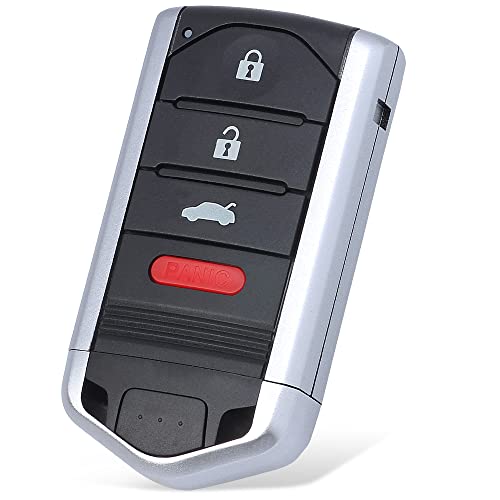 Keymall Car Key Fob Keyless Entry Remote Control for Acura ILX 2013 2014(FCC ID:KR5434760 P/N:72147-TX6-A01 72147-TX6-A11) 4 Buttons