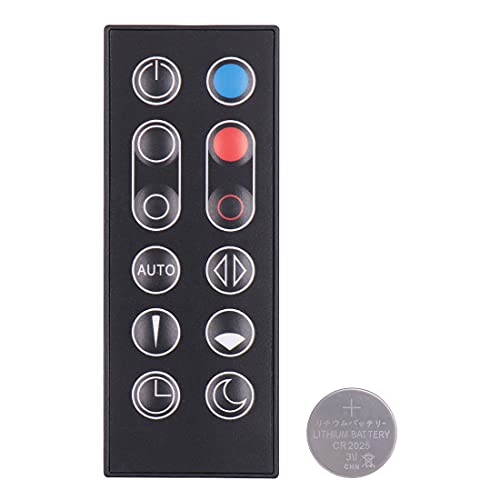 Seayoo Replacement Attachable Magnetic Remote Control with Battery Fit for Dyson HP02 HP03 967826-02 967826-03 Pure Hot Cool Link Purifier Fan Purifying Heater + Fan Remote