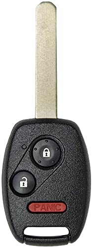 Replacement Key Fob Case Cover fit for Honda 2003-2007 Accord 2005-2013 CR-V Pilot Ridgeline Civic Odyssey Keyless Entry Remote Control Key Fob Shell 2+1 Buttons