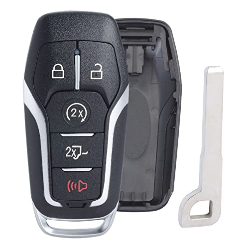 Keymall Remote Key Fob Case Shell Cover for Ford F150/F250 2015 2016 2017(FCC ID:M3N-A2C31243300 P/N:164-R8117) 5 Buttons,Just a Key Shell | The Storepaperoomates Retail Market - Fast Affordable Shopping
