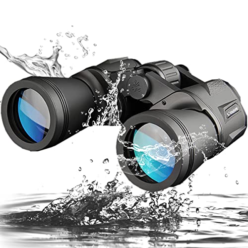 L’ouve Binoculars for Adults & Kids,Professional High Definition Binoculars for Bird Watching Hunting Stargazing, High Power Military Compact HD,BAK4 Prism FMC Lens-with Low Light Night Vision Main