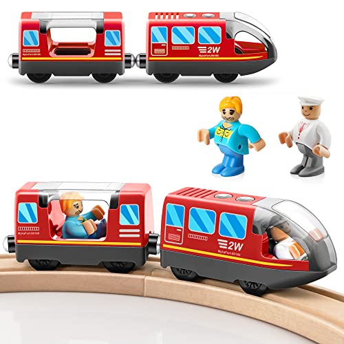 Tiny Land Battery Operated Action Locomotive Train (Magnetic Connection)- Powerful Engine Train Compatible with Thomas, Brio, Chuggington Wooden Tracks and Train – Toys for Toddlers – Red | The Storepaperoomates Retail Market - Fast Affordable Shopping