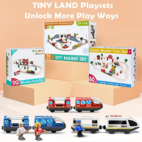 Tiny Land Battery Operated Action Locomotive Train (Magnetic Connection)- Powerful Engine Train Compatible with Thomas, Brio, Chuggington Wooden Tracks and Train – Toys for Toddlers – Red | The Storepaperoomates Retail Market - Fast Affordable Shopping