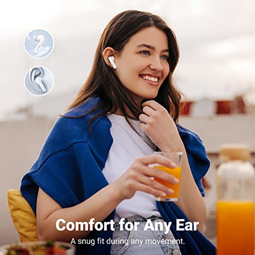 UGREEN HiTune T3 Active Noise Cancelling Wireless Earbuds Bluetooth 5.2, AI-Enhanced Clear Calls Bluetooth Earbuds with mic, Transparency Mode, 10mm Drivers with Bass Boost, HiFi Sound,Fast Pair-White | The Storepaperoomates Retail Market - Fast Affordable Shopping