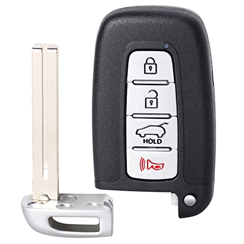 Keymall Car Key Fob Smart Keyless Entry Remote Replacement for Hyundai/Kia 2011 2012 2013 2014 2015 FCC ID:SY5HMFNA04 4 Buttons