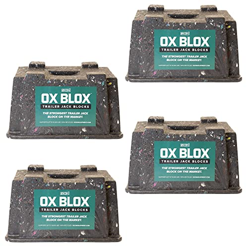 4 Pack | OX BLOX Trailer Jack Block