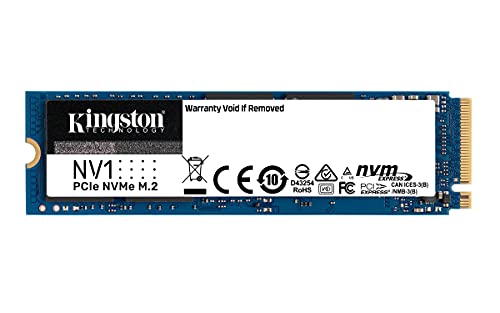 Kingston NV1 250G M.2 2280 NVMe PCIe Internal SSD Up to 2100 MB/s SNVS/250G